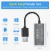 PBAEWE Video Capture Card, HDMI to USB Audio Video Capture Cards, 4K30fps Input, 1080P60fps Game Capture Card for Streaming, Video Conferencing, Gaming, on OBS and More, for Windows Mac OS System