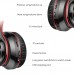 PBAEWE Bluetooth Headphones Over Ear Foldable Wireless Headset Colorful LED Lights Noise Cancelling Headphones Volume Control Wired and Wireless Modes Built in Microphone