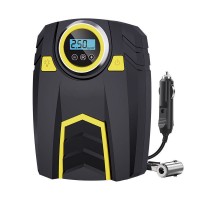 PBAEWE Tyre Inflator Air Compressor,12V DC Digital Car Tyre Pump,Portable Car Accessories,Electric Air Pump 150 PSI For Car Tyres,Bikes,Football,Preset Tyre Pressure & Auto Shutoff
